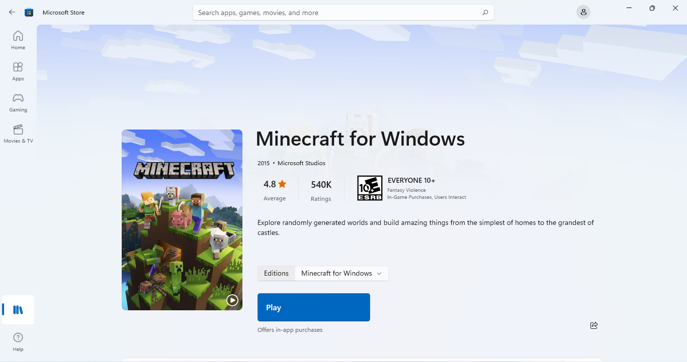 How to download Minecraft for free: This Microsoft game will get